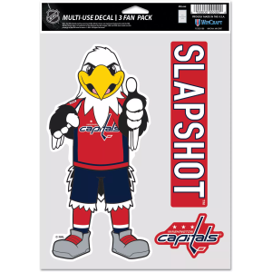WinCraft Washington Capitals 3-Pack Decal