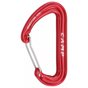 CAMP Photon Wire Gate Carabiner, Red