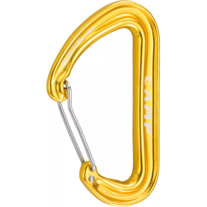 CAMP Photon Wire Gate Carabiner, Yellow