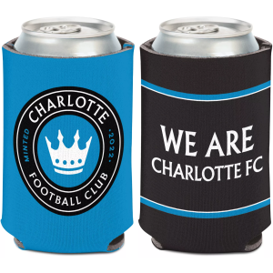 WinCraft Charlotte FC Team Slogan 12 oz. Can Cooler, No Size