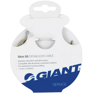Giant Slick Stainless Derailleur Cable, Stainless Steel
