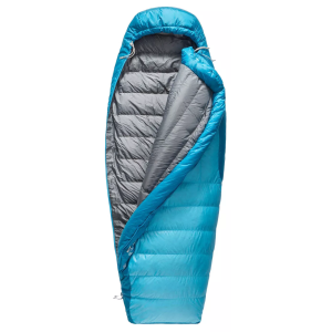 Sea to Summit Women's Trek Down 15degF Sleeping Bag, Regular, Blue Atoll