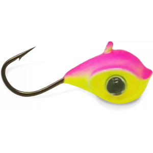 Acme Tackle Google Eye Tungsten Fishing Lure, Size 3, Pink Chart