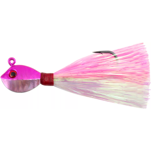Tsunami Tsunami Fluke Mania Bucktail Jig, Pink/White - $5.99 at DICK'S Sporting Goods