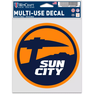 WinCraft UTEP Miners 3.75x5 Sun City Fan Decal