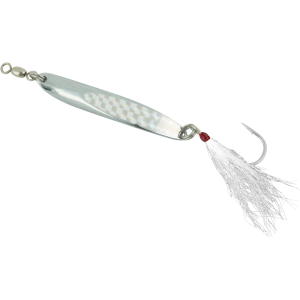 Tsunami Tsunami Midwave Single Hook with Bucktail Jig, Silver - $4.99 at DICK'S Sporting Goods