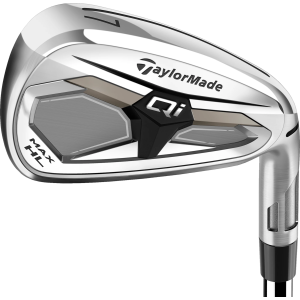 TaylorMade Qi MAX HL Irons, Left Hand, Men's, Graphite