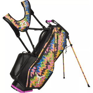 Jordan 2025 Monte Carlo Energy Stand Bag, Men's, Black/Hyper Violet/White