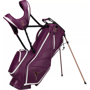 Jordan 2025 Premium Fade Away Stand Bag, Men's, Bordeaux/Sail/Metallic Gold