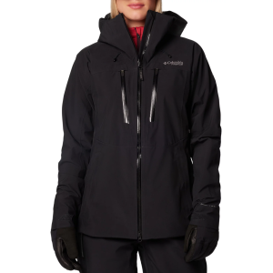 Columbia Women's Platinum Peak II 3L Shell, Medium, Black