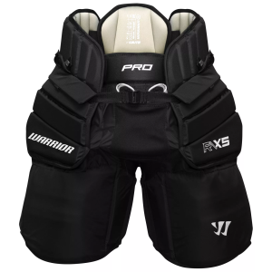 Warrior Adult RX5 Pro Goalie Pants, Men's, XL, Black