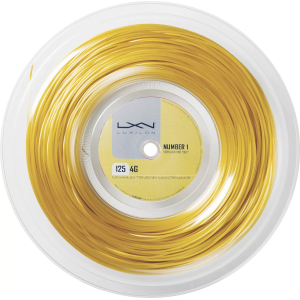 Wilson Luxilon 4G 16L Tennis String - 200M Reel, Gold