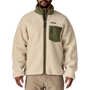 Patagonia Men's Clasic Retro-X Jacket, Small, Dark Natural/Basin Green