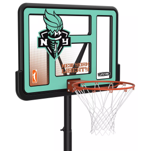 Lifetime 44 in. Portable WNBA Pro-Court Hoop, Kids, New York Liberty