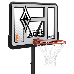 Lifetime 44 in. Portable WNBA Pro-Court Hoop, Kids, Las Vegas Aces