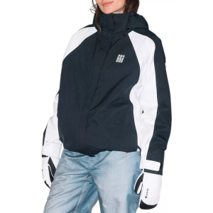 686 Women's Hologram Jacket, Small, Black Colorblock