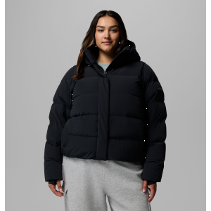 Columbia Women's Amaze Puff Hooded Jacket, XS, Black