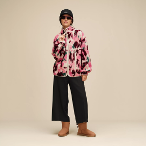UGG Women's Marlene Splatter Jacket, XS, Abstract Multi