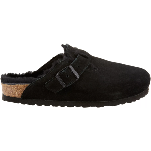 Birkenstock Women's Boston Shearling Clogs, 5/5.5 US (36 EU), Black/Black