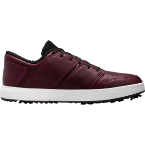 Jordan Men's NU Retro 1G Golf Shoes, Size 9, White/Bordeaux/Black