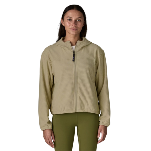 Patagonia Women's Textured Fleece Full-Zip Hoodie, XS, Weathered Stone