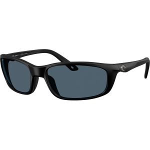 Costa Del Mar Brine II Sunglasses, Men's, Matte Black/Gray 580P