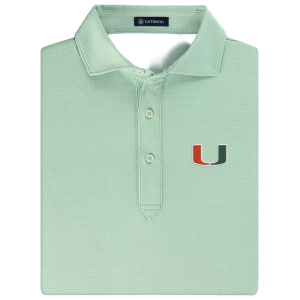 Turtleson Turtleson Men's Miami Hurricanes Shamrock Chris Polo, Large, Green - $61.97 at DICK'S Sporting Goods
