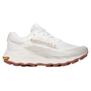 Merrell Women's Agility Peak 6 Trail Running Shoes, Size 9.5, White/Gum