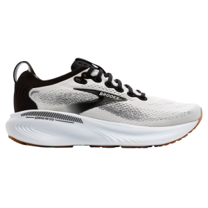 Brooks Men's Adrenaline GTS 25 Running Shoes, Size 7, White/Black/White