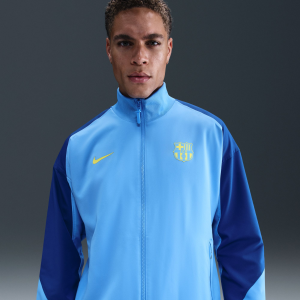 Nike Nike Adult FC Barcelona 2025-26 Fourth Light Blue Anthem Jacket, Men's, Large - $150.00 at DICK'S Sporting Goods