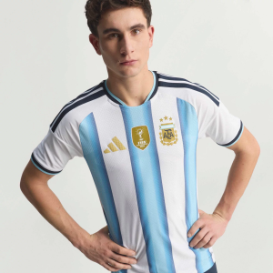 adidas Adult Argentina 2026 Home Authentic Jersey, Men's, Large, White