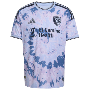 adidas Adult San Jose Earthquakes 2026 Secondary Authentic 'The Dead Kit' Jersey, Men's, XL, Blue