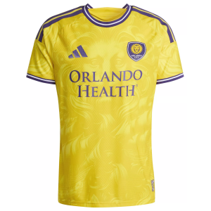 adidas Adult Orlando City 2026 Secondary Authentic 'Sunken Treasure Kit' Jersey, Men's, XL, Yellow