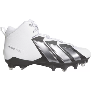 adidas adizero Chaos II Football Cleats, M12.5/W14, White/Grey