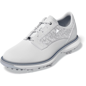 adidas MC70 Spiked Golf Shoes, Men's, M9.5/W10.5, White/Silver