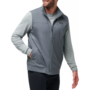 TravisMathew Men's Sleeveless Wanderlust Golf Vest, Small, Quiet Shade