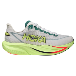 HOKA Women's Mach 7 Running Shoes, Size 11, Frost/Neon Yuzu