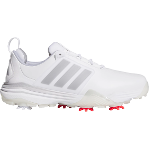 adidas Men's Adipower Golf Shoes, Size 11, White/Silver