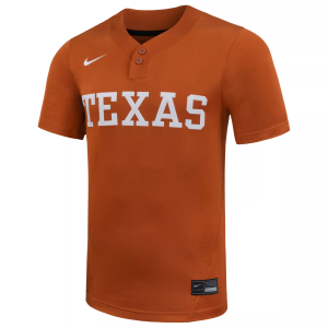 Nike Women's Texas Longhorns Orange Two Button Replica Softball Jersey, Small