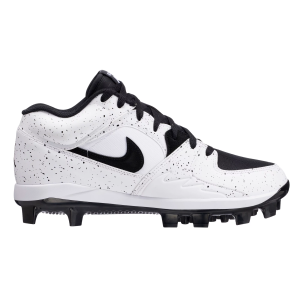 Jordan Stadium 90 MCS Baseball Cleats, Size 12, White/Black