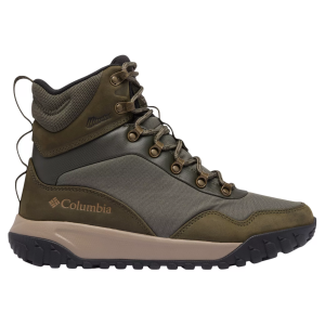 Columbia Men's Burnsider Omni-Heat Infinity Waterproof Boot, Size 8, Dark Olive/Tangy Orange