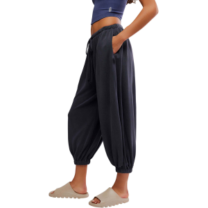 FP Movement Women's Momentum Balloon Pants, XS, Black
