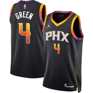 Jordan Adult Phoenix Suns Jalen Green #4 Swingman Statement Jersey, Men's, Medium, Black