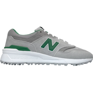 New Balance Men's 997 Spikeless Golf Shoes, Size 9, Charcoal/Grey