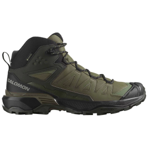 Salomon Men's X Ultra 360 Edge Mid GORE-TEX Hiking Boots, Size 9, Olive Night/Black