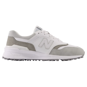 New Balance Men's 997H Golf Shoes, 10 W, Light Grey