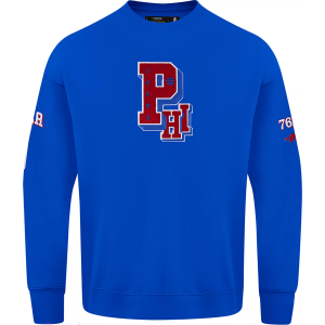 Pro Standard Men's Dallas Cowboys Blue Best Of Crew Pullover Sweatshirt, XL