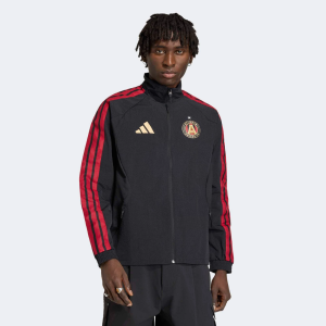 Adidas adidas Adult Atlanta United Black 2026 Prematch Anthem Full-Zip Jacket, Men's, Small - $120.00 at DICK'S Sporting Goods