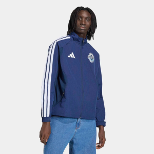 Adidas adidas Men's Vancouver Whitecaps Navy 2026 Prematch Anthem Full-Zip Jacket, XL, Blue - $120.00 at DICK'S Sporting Goods