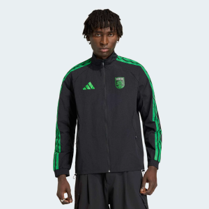 Adidas adidas Adult Austin FC Black 2026 Prematch Anthem Full-Zip Jacket, Men's, Small - $120.00 at DICK'S Sporting Goods